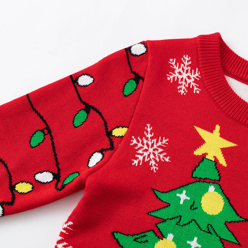 Cartoon elderly pullover baby base knitted sweater