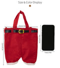 Christmas decorations, Christmas pants, gift bags, small pants shaped candy bags, tote bags, wine bottle covers, cola bags