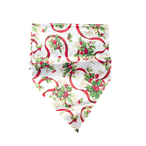 Christmas Table Runner Mat Tablecloth  Flag Home Party Decorative Santa Claus Tapestry Table Runners 35x180cm
