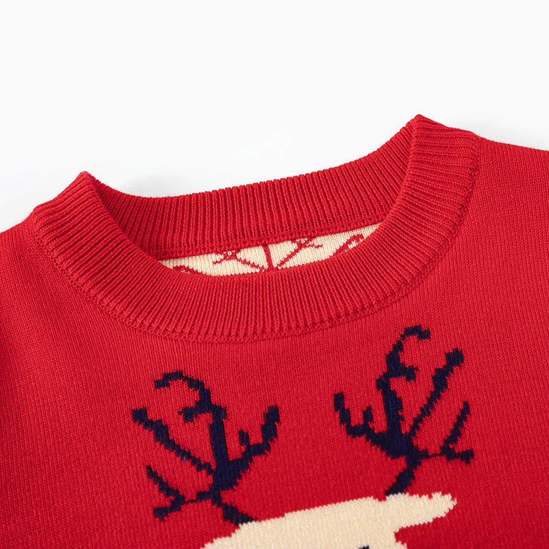 Cartoon Children's Christmas Baby Undercover Knitted Shirt