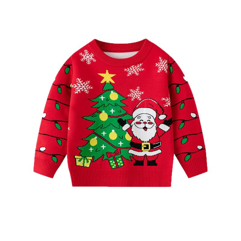 Cartoon elderly pullover baby base knitted sweater